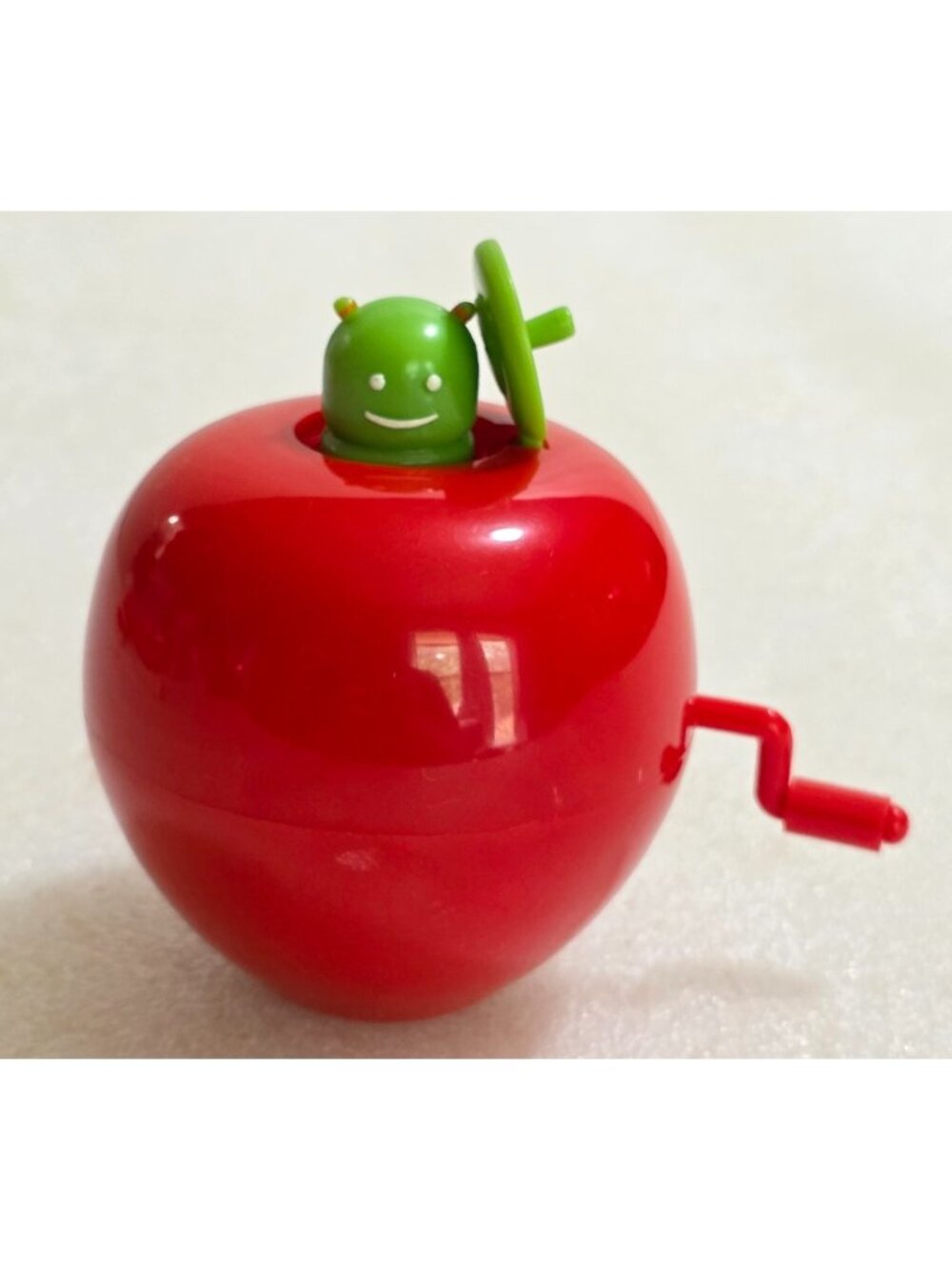 Bitty Baby Red Apple Worm in the Box Pop Goes the Weasel Pleasant Company 3"